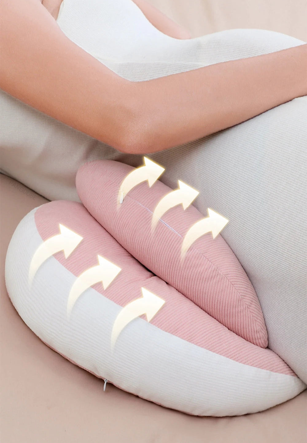 Coussin de grossesse ajustable